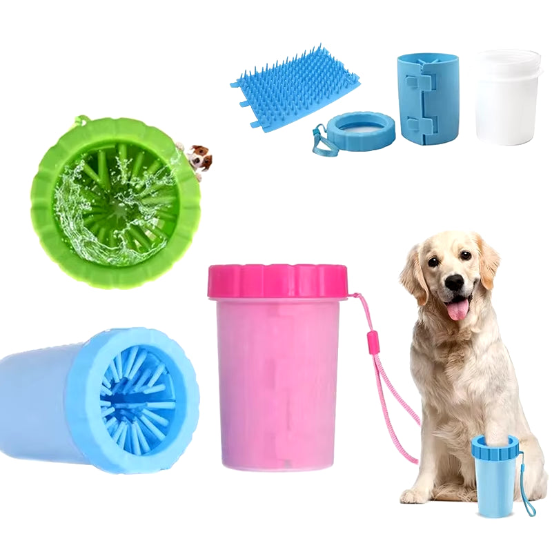 Soft Silicone Pet Paw Washing Cup for Cats & Dogs, Paw Cleaner, Portable Paw Cleaning Dog Paw Cleaning Bucket Accessories